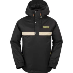 Giubbotto tecnico Volcom Longo Pullover Black