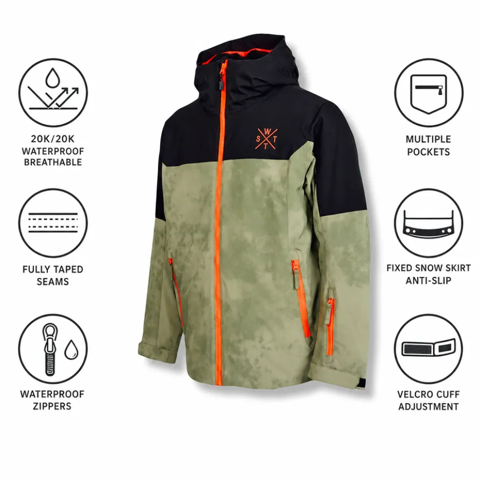 Giubbotto tecnico Watts X-Gamma Olive