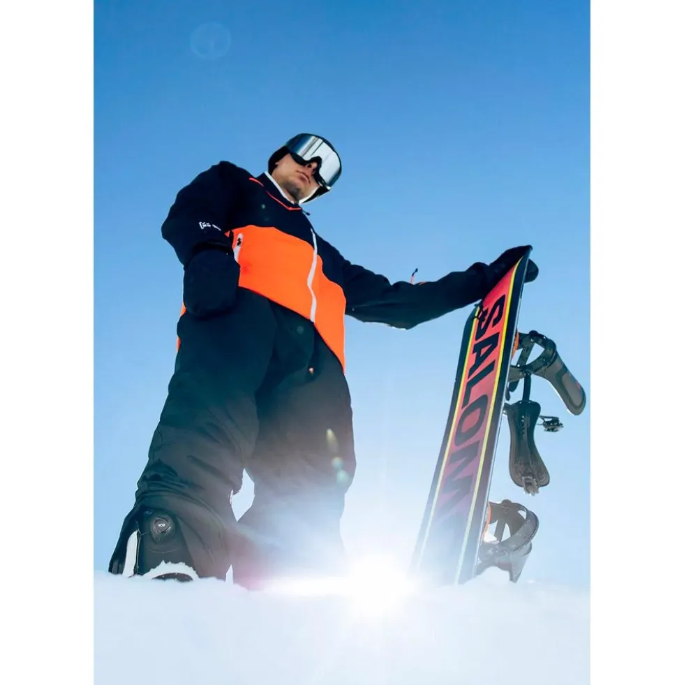 Giubbotto tecnico Watts X-Temper Black White Orange