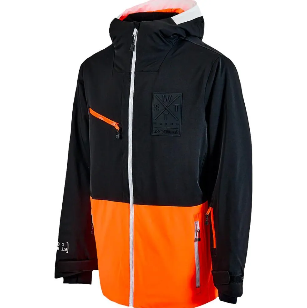 Giubbotto tecnico Watts X-Temper Black White Orange
