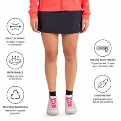 Gonna da trekking Rossignol W Lycian Skirt Black