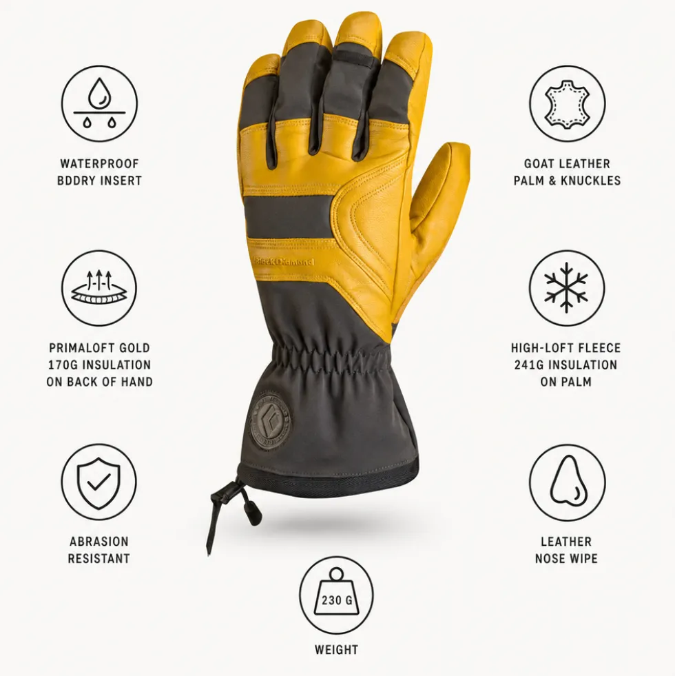 Guanti Black Diamond Patrol Gloves Beeswax