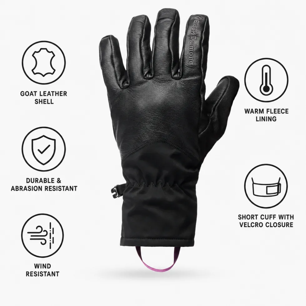 Guanti Black Diamond Tour Gloves Black