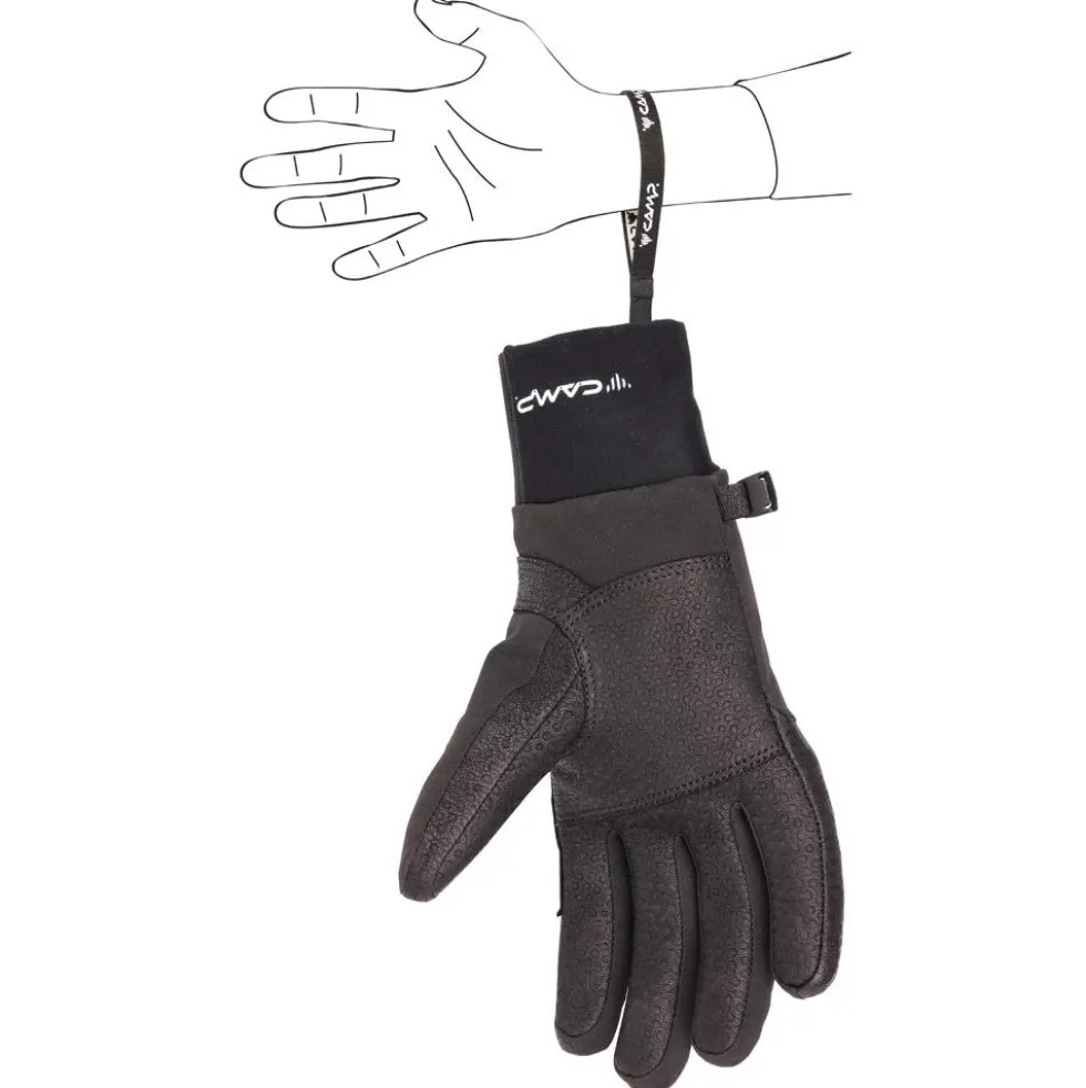 Guanti C.A.M.P. Geko Pulse Black Grey