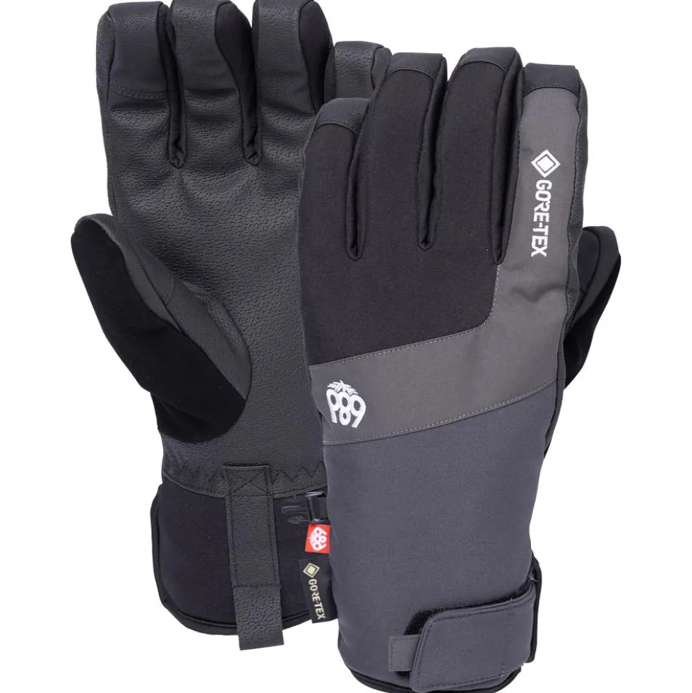 Guanti 686 Gore-tex Linear Under Cuff Glove Charcoal