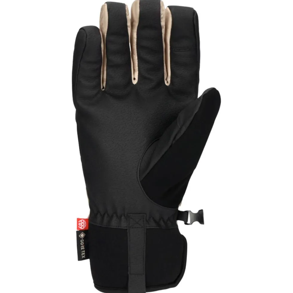 Guanti 686 Gore-tex Linear Under Cuff Glove Limestone Hemisphere Print