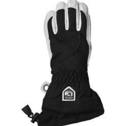 Guanti Hestra Army Leather Heli Ski Female Glove Black Offwhite