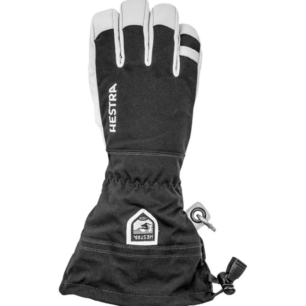 Guanti Hestra Army Leather Heli Ski Glove Black