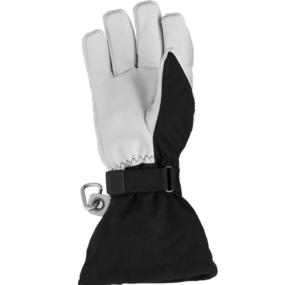 Guanti Hestra Army Leather Heli Ski Glove Black