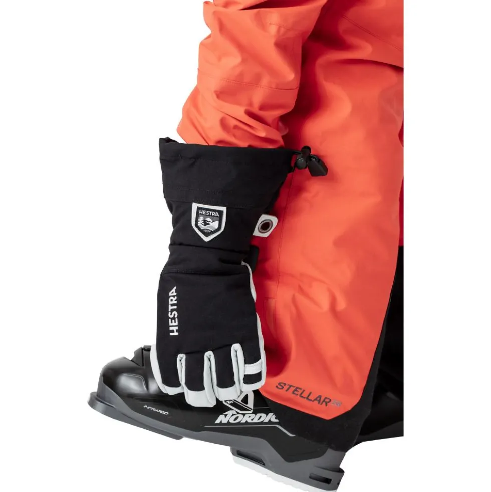 Guanti Hestra Army Leather Heli Ski Glove Black