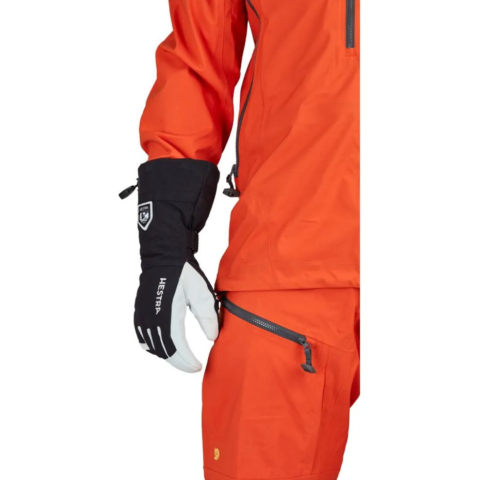 Guanti Hestra Army Leather Heli Ski Glove Black
