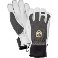 Guanti Hestra Army Leather Patrol Charcoal