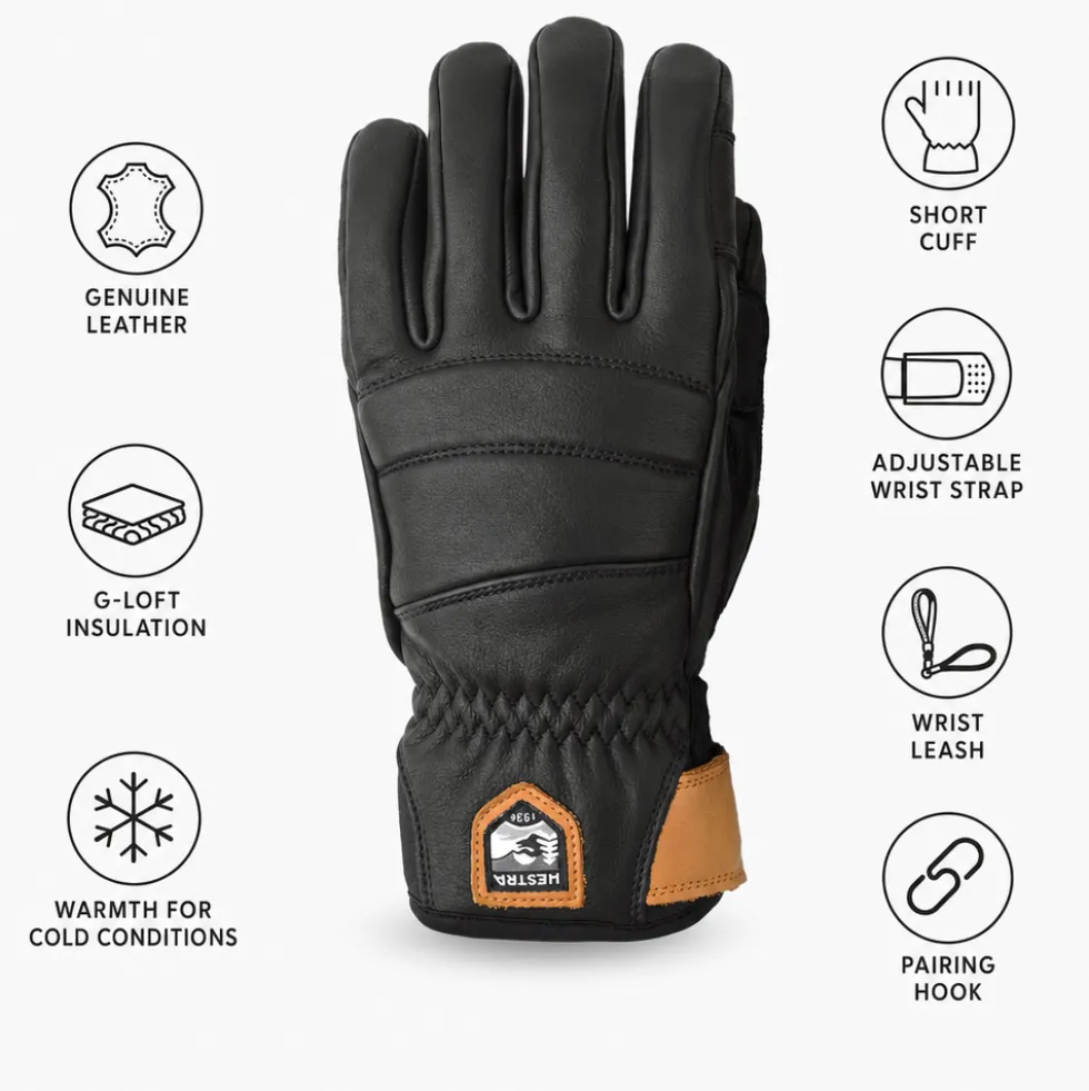 Guanti Hestra Women's Fall Line Glove Black