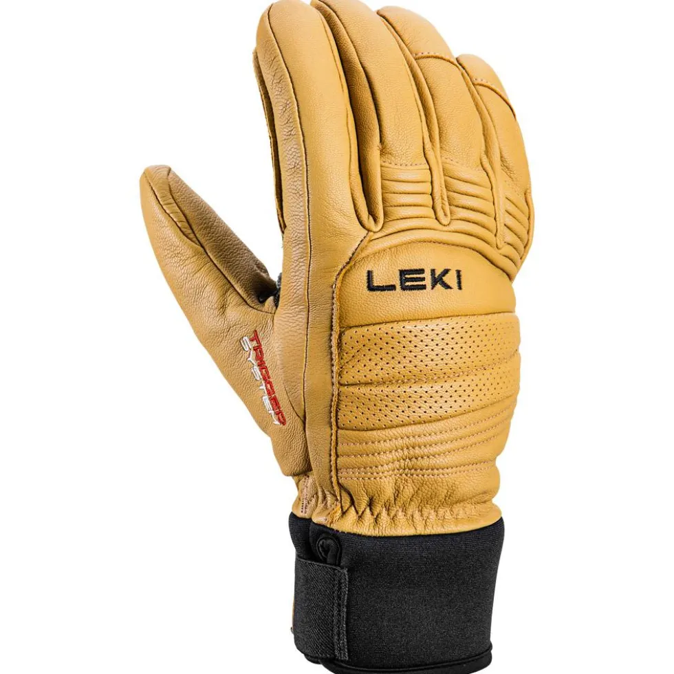 Guanti Leki Copper 3D Pro Tan Black