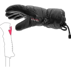 Guanti Leki Glace 3D Women Black