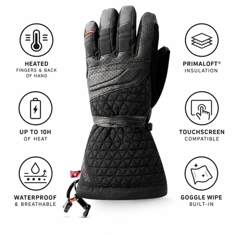 Guanti Lenz Heat Glove 6.0 Finger Cap Women Black