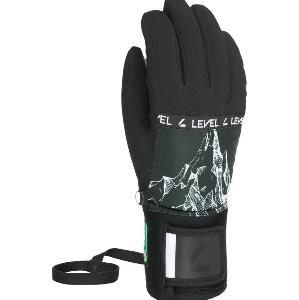 Guanti Level Comet Junior Glove Noir Blanc