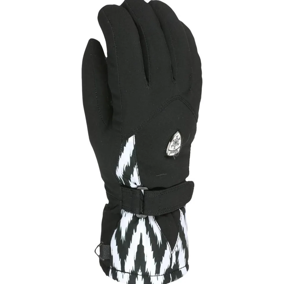 Guanti Level Hero Women Glove Black White