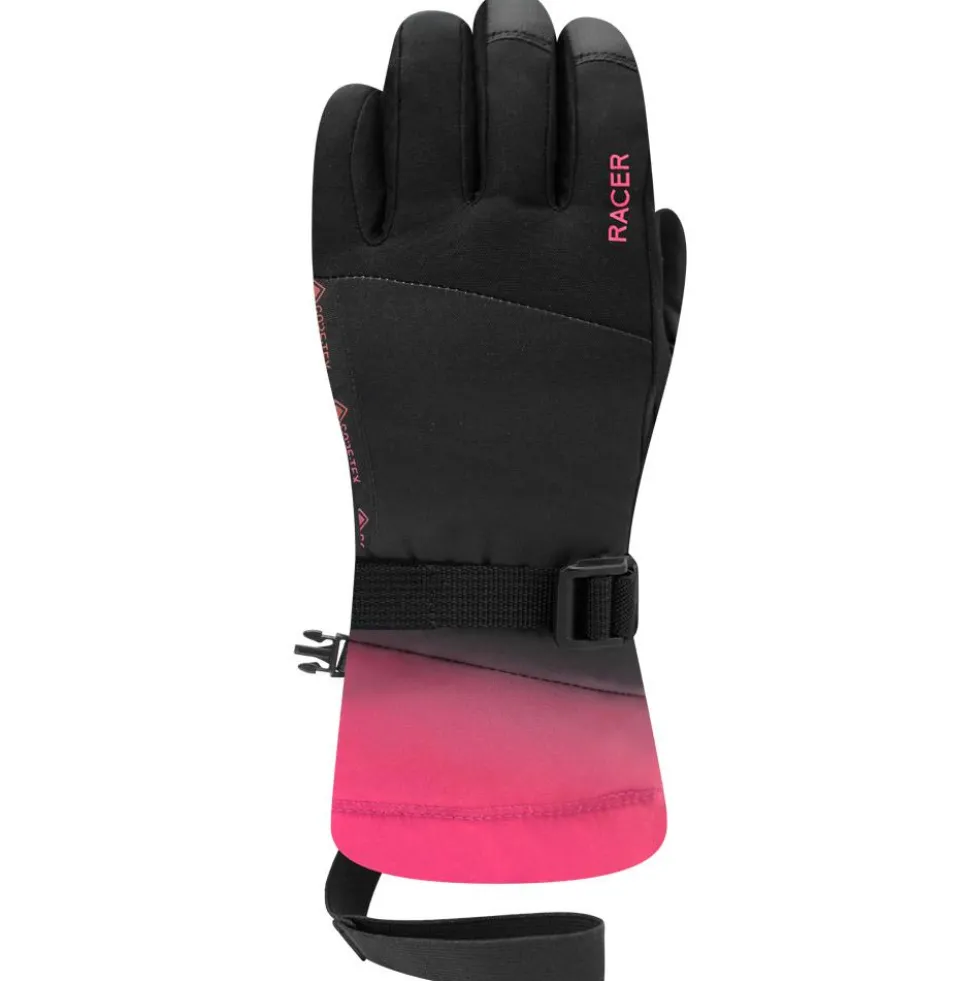 Guanti Racer Giga 6 Black Pink