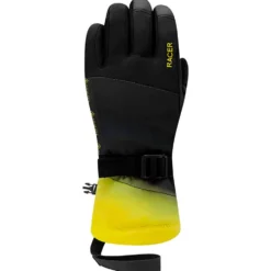 Guanti Racer Giga 6 Black Yellow
