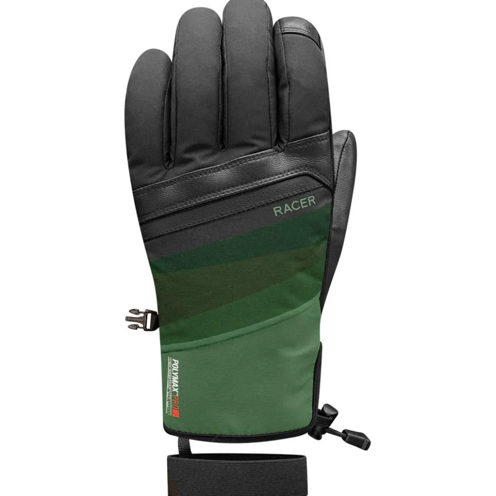 Guanti Racer Majesty S Black Green