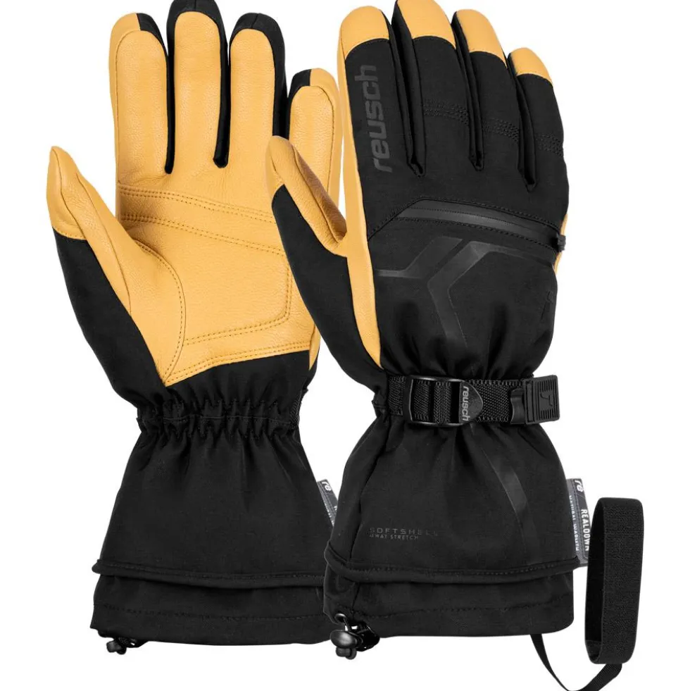 Guanti Reusch Down Spirit Gore-Tex Black Camel