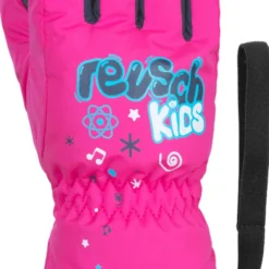 Guanti Reusch Kids Pink Glo