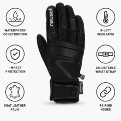 Guanti Reusch Pro Rc Black White