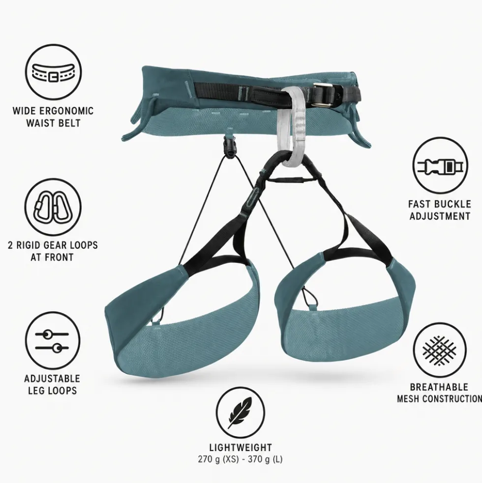 Imbracature Blue Ice Vista Women Goblin Blue
