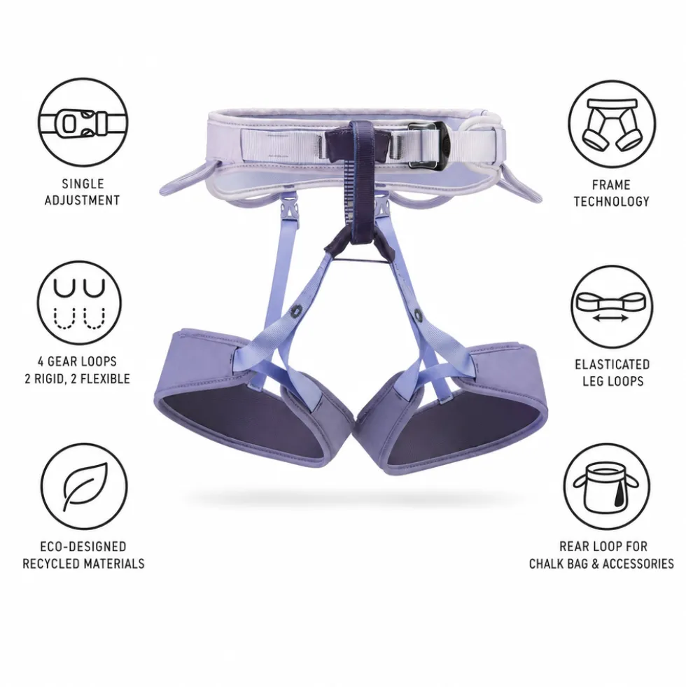Imbracature Petzl Corax Lt Women Lilac White