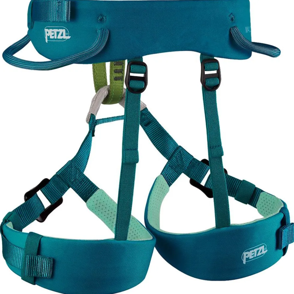 Imbracature Petzl Macchu Blue Atlantic Blue