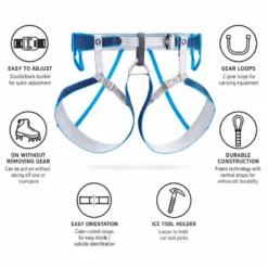 Imbracature Petzl Tour Bleu