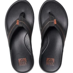 Infradito Reef Cushion Phantom 2.0 Leather Black Coffee