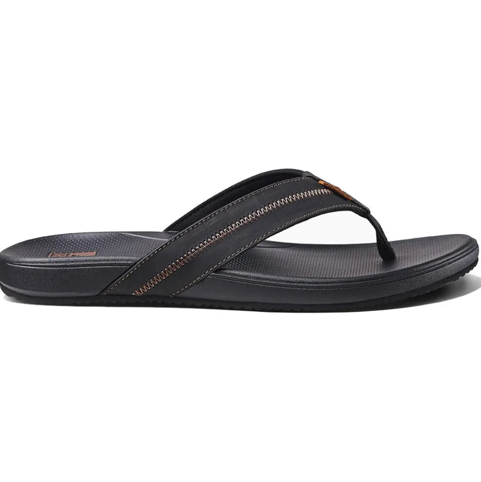 Infradito Reef Cushion Phantom 2.0 Leather Black Coffee