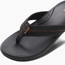 Infradito Reef Cushion Phantom 2.0 Leather Black Coffee