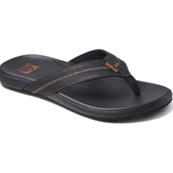 Infradito Reef Cushion Phantom 2.0 Leather Black Coffee