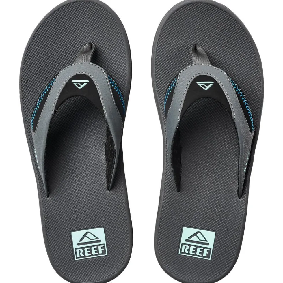 Infradito Reef Fanning Gunmetal Ocean