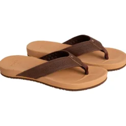 Infradito Rip Curl Chiba 2.0 Bloom Open Toe Brown Tan