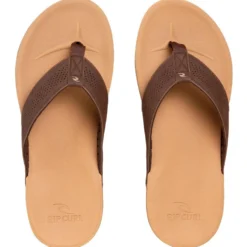 Infradito Rip Curl Chiba 2.0 Bloom Open Toe Brown Tan