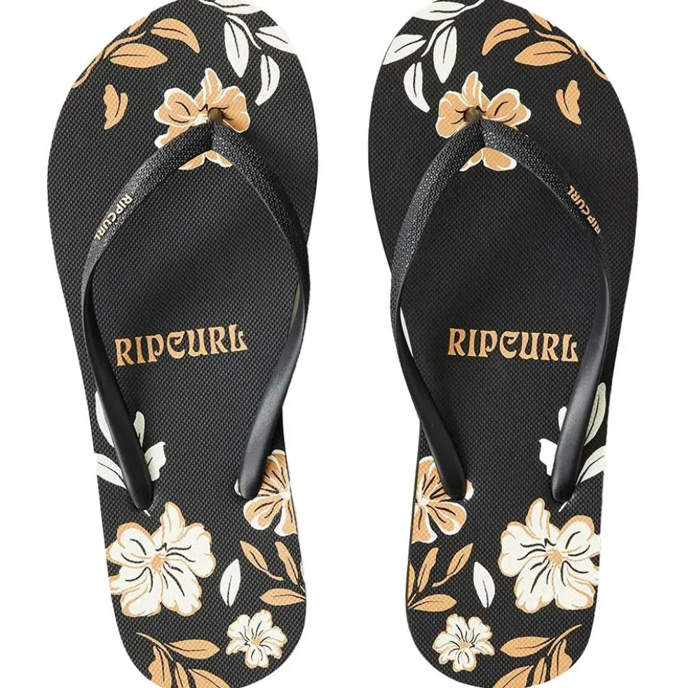 Infradito Rip Curl Mixed Bloom Open Toe Black