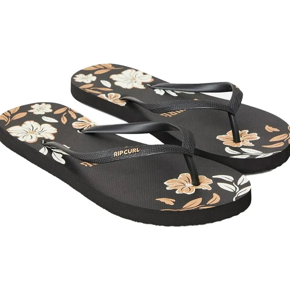 Infradito Rip Curl Mixed Bloom Open Toe Black