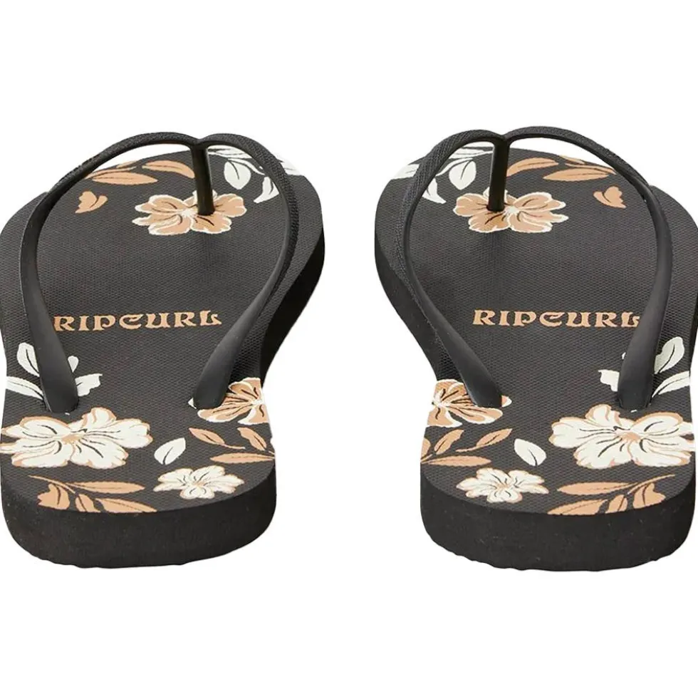 Infradito Rip Curl Mixed Bloom Open Toe Black