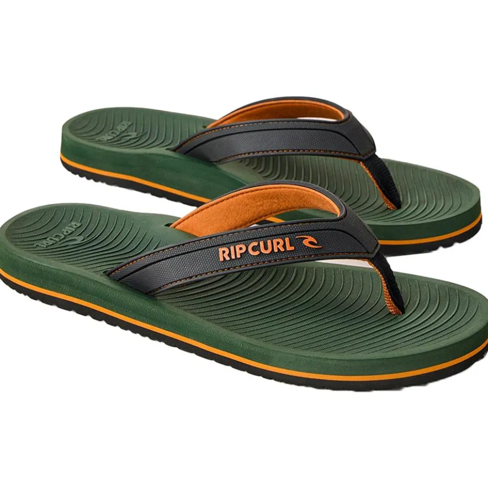 Infradito Rip Curl Tunnels Bloom Open Olive