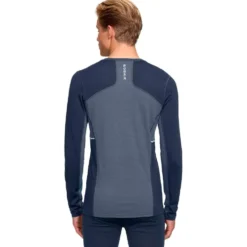 Intimo Tecnico Bjorn Daehlie Warm Wool Long Sleeve Dark Denim