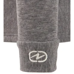 Intimo Tecnico Damart Sport Comfort Thermolactyl 3 Col Rond Gris Chine Moyen