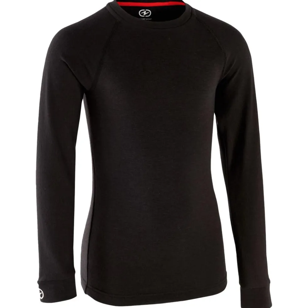 Intimo Tecnico Damart Sport Comfort Thermolactyl 4 Col Rond Jr Noir