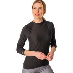 Intimo Tecnico Damart Sport Comfort Thermolactyl 3 Col Rond W Noir