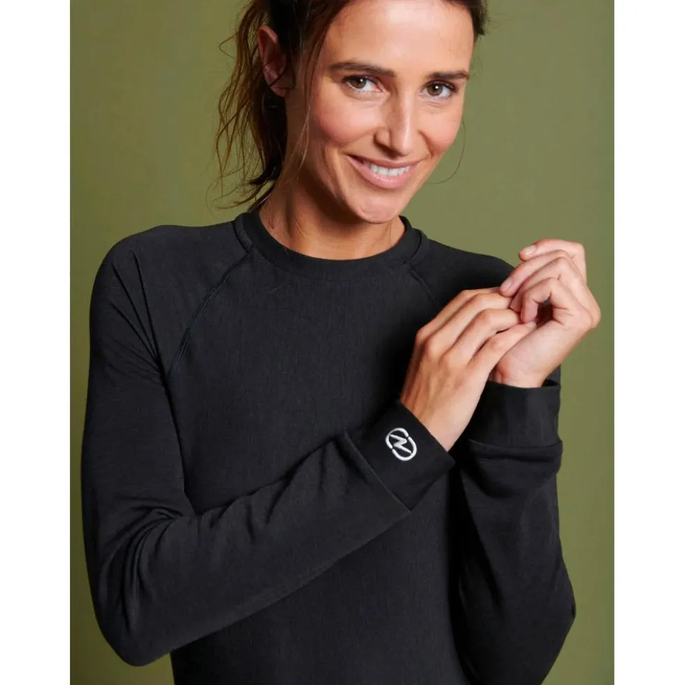 Intimo Tecnico Damart Sport Comfort Thermolactyl 3 Col Rond W Noir