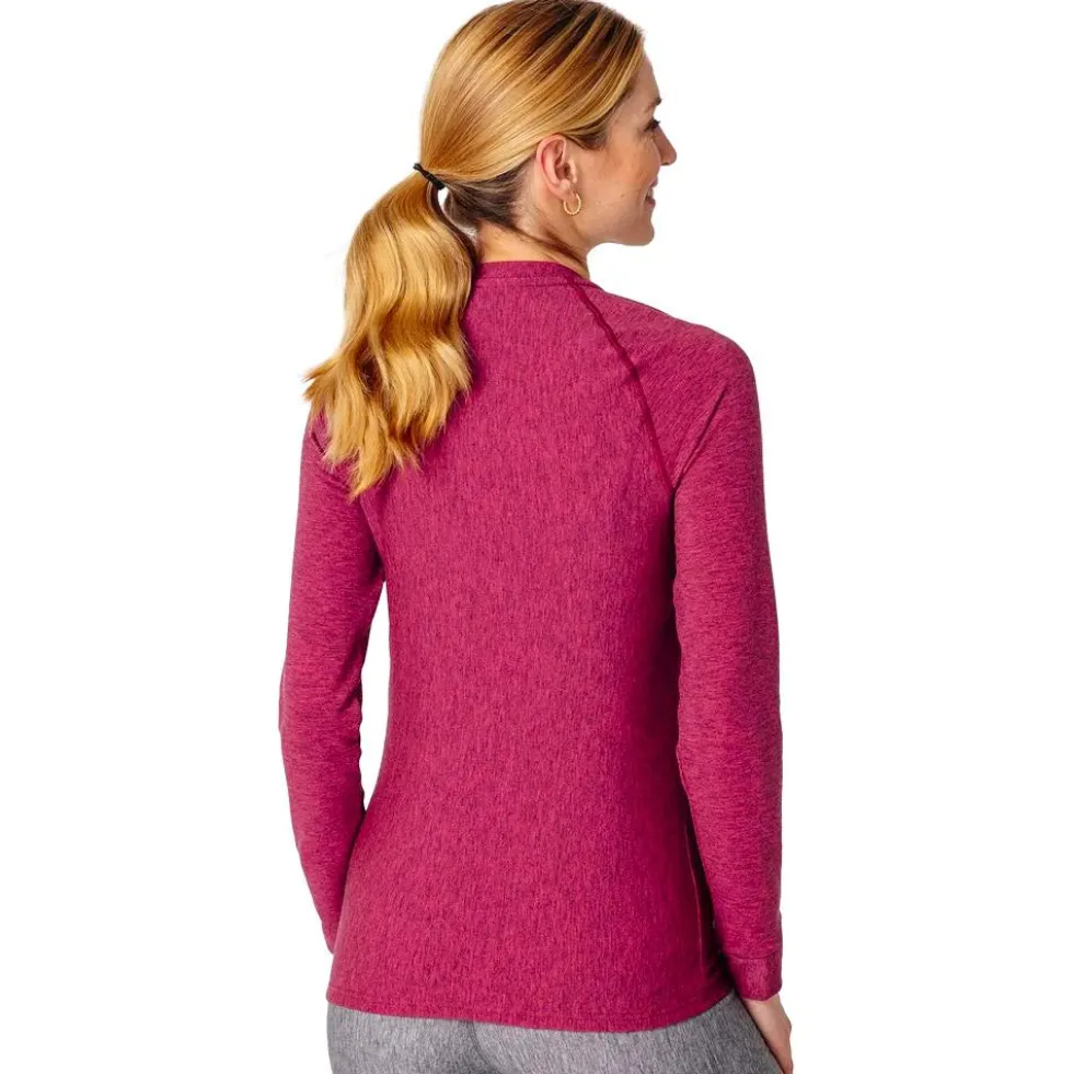 Intimo Tecnico Damart Sport Comfort Thermolactyl 3 Col Rond W Rose Chine
