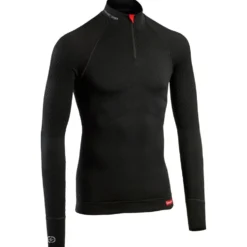 Intimo Tecnico Damart Sport Energy Thermolactyl 3 Col Zippe Noir